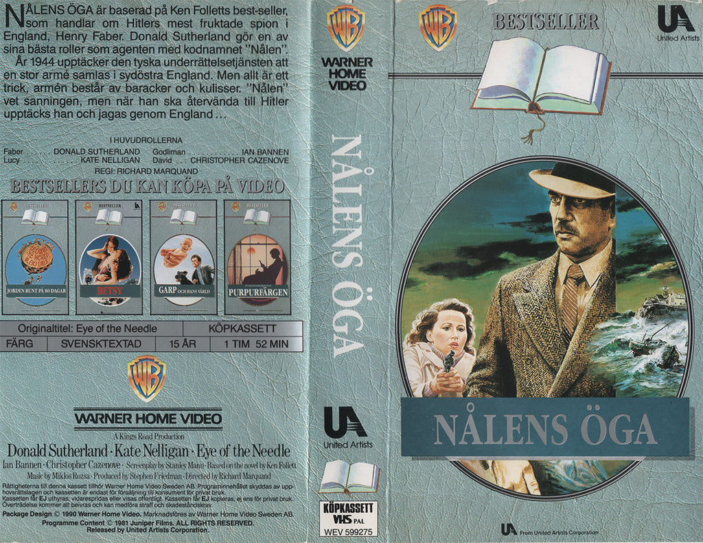 Nålens Öga (VHS - 1990 - SE)