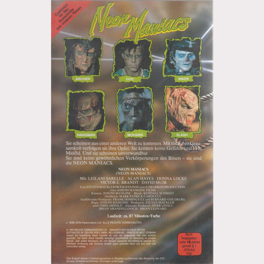 Neon Maniacs