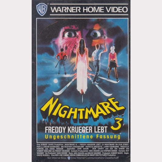 Cauchemar 3 - Freddy Krueger est vivant (VHS - 1988 - DE)