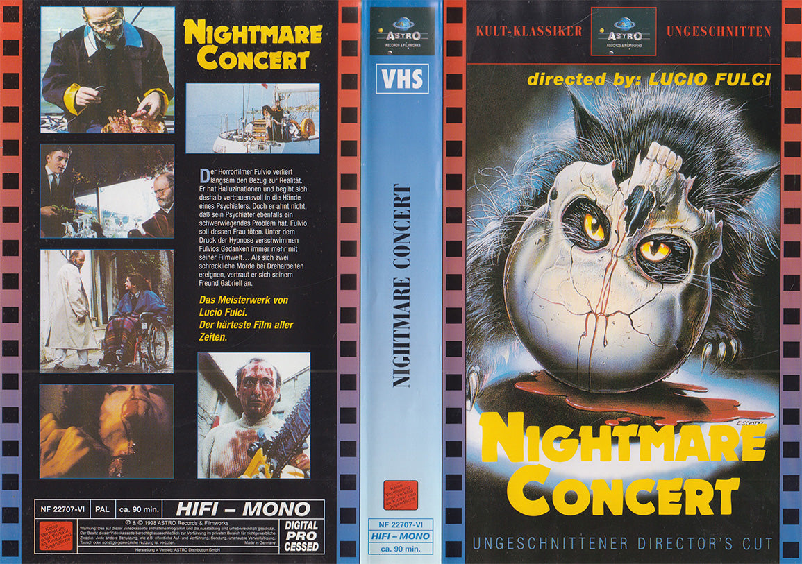 Nightmare Concert (VHS - 1998 - DE)