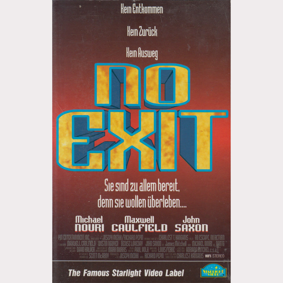 No Exit (VHS - DE)