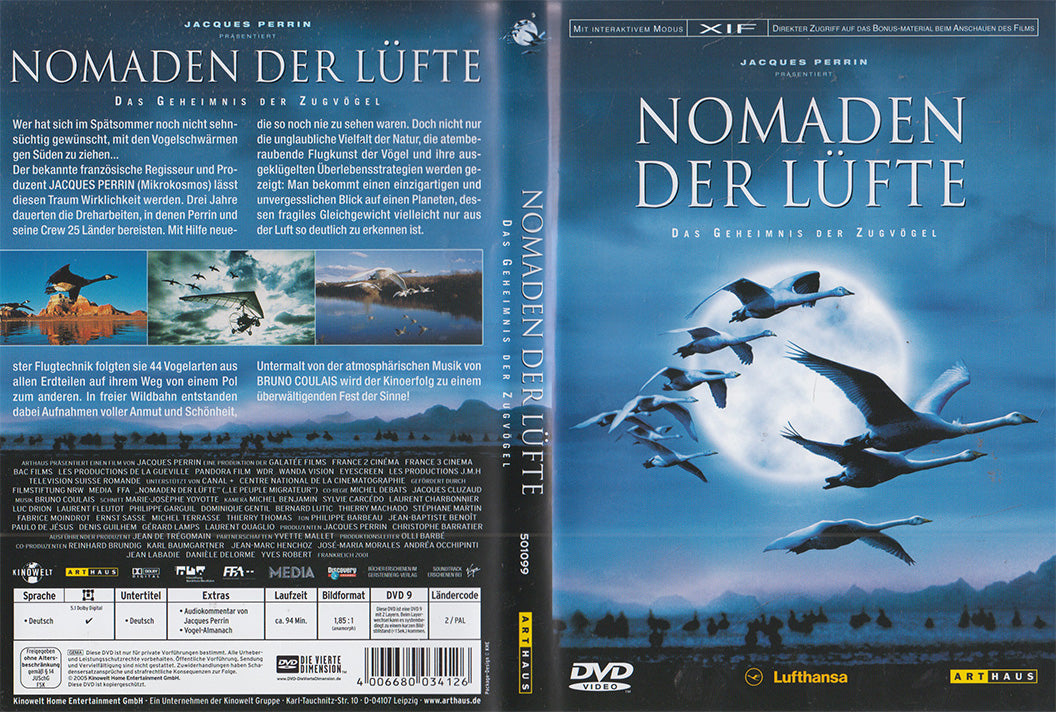 Nomaden der Lüfte - Das Geheimnis der Zugvögel (DVD - 2005 - DE)