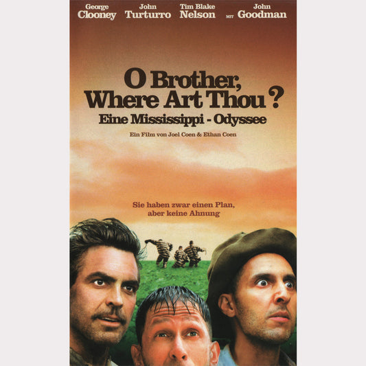 O Brother, Where Art Thou? - A Mississippi Odyssey (VHS - 2001 - DE)