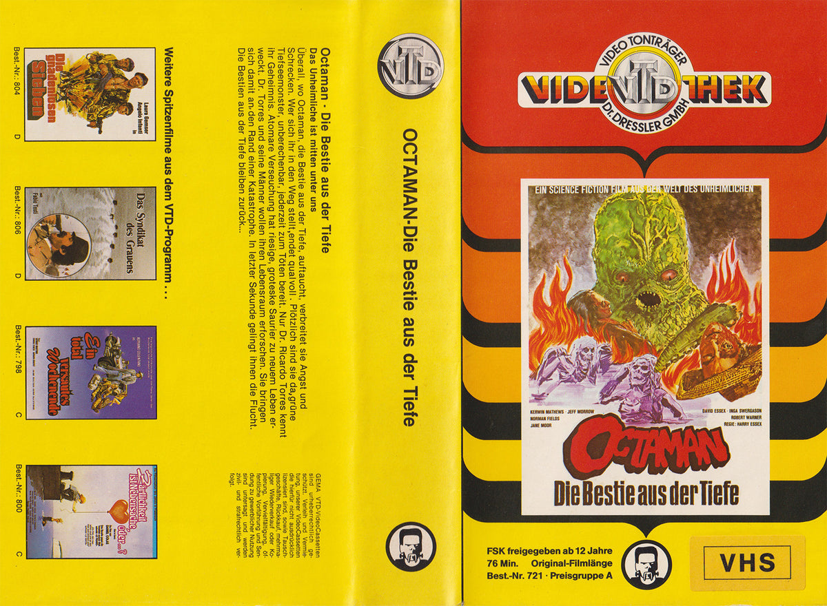 Octaman - Die Bestie aus der Tiefe (VHS - DE)