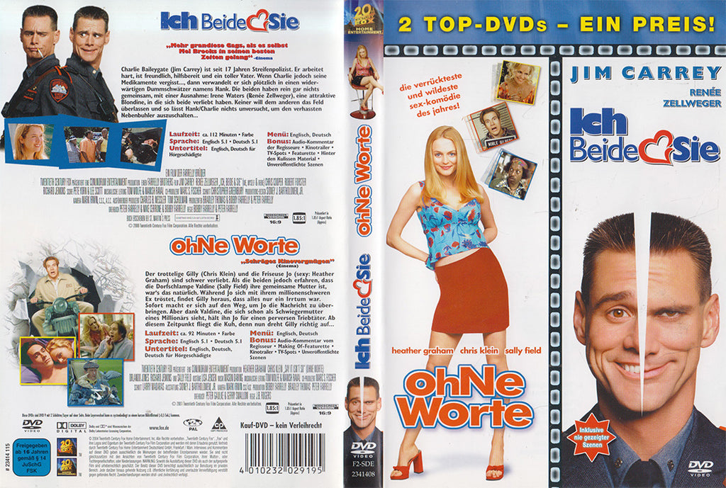 Sans paroles / Moi, tous les deux et toi (2xDVD - 2004 - DE)