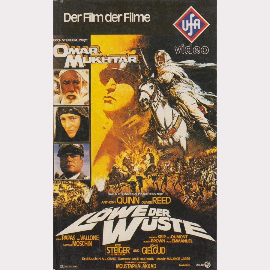 Omar Mukhtar - Lion of the Desert (VHS - 1982 - DE)