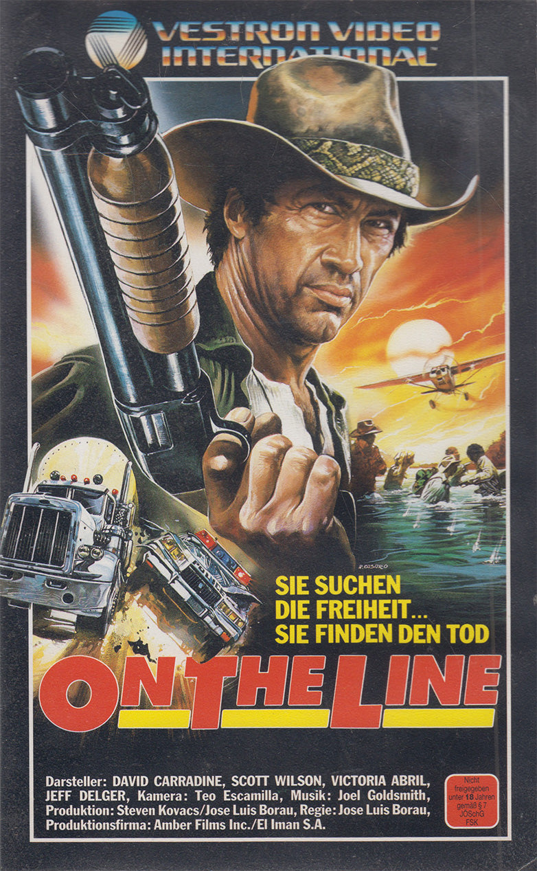 On The Line (VHS - 1987 - DE)