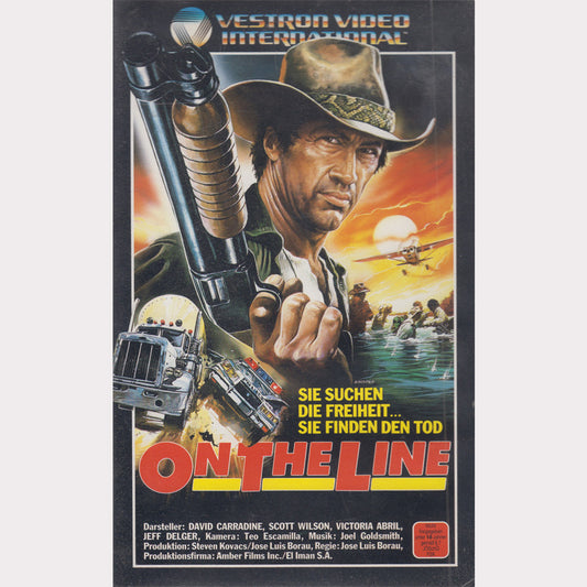 On The Line (VHS - 1987 - DE)