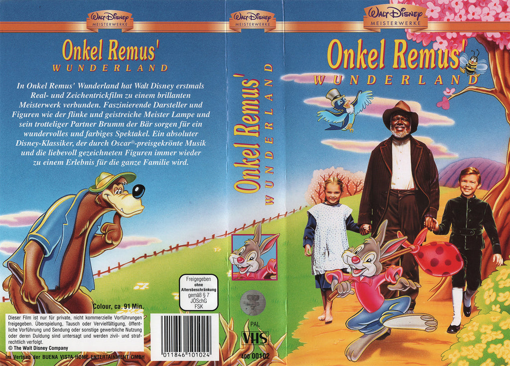 Onkel Remus' Wunderland (VHS - DE)