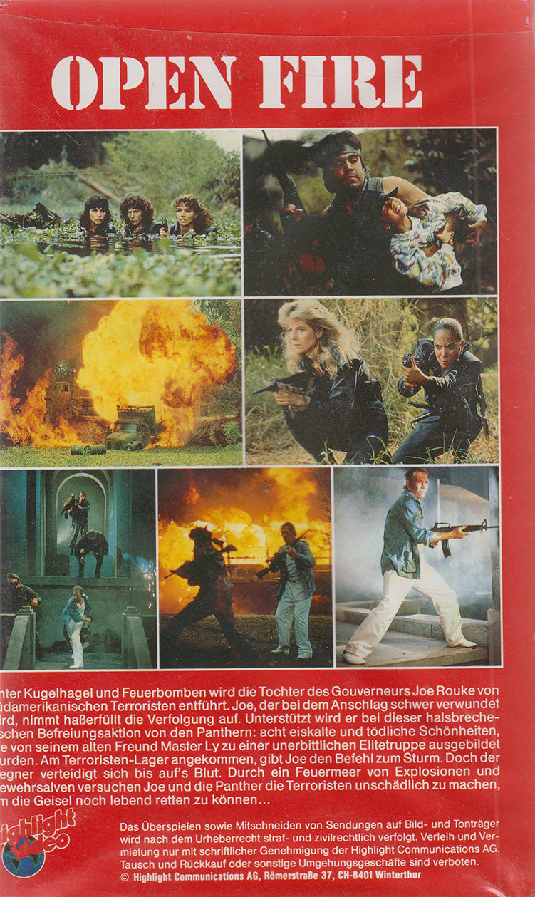 Open Fire (VHS - DE)