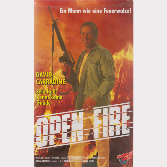 Feu ouvert (VHS - DE)