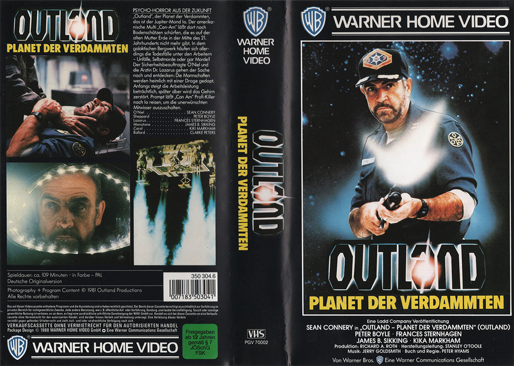 Outland - La Planète des Damnés (VHS - 1988 - DE)