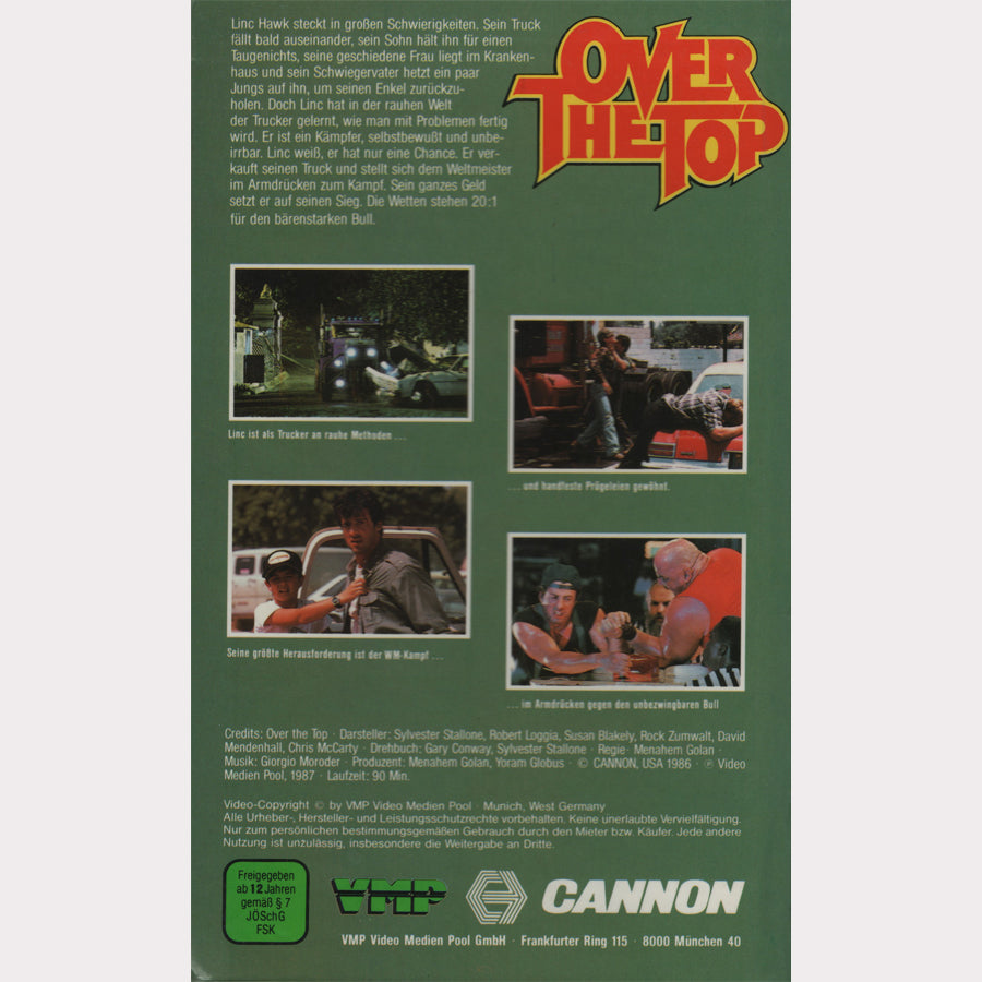 Over the Top (VHS - 1987 - DE)