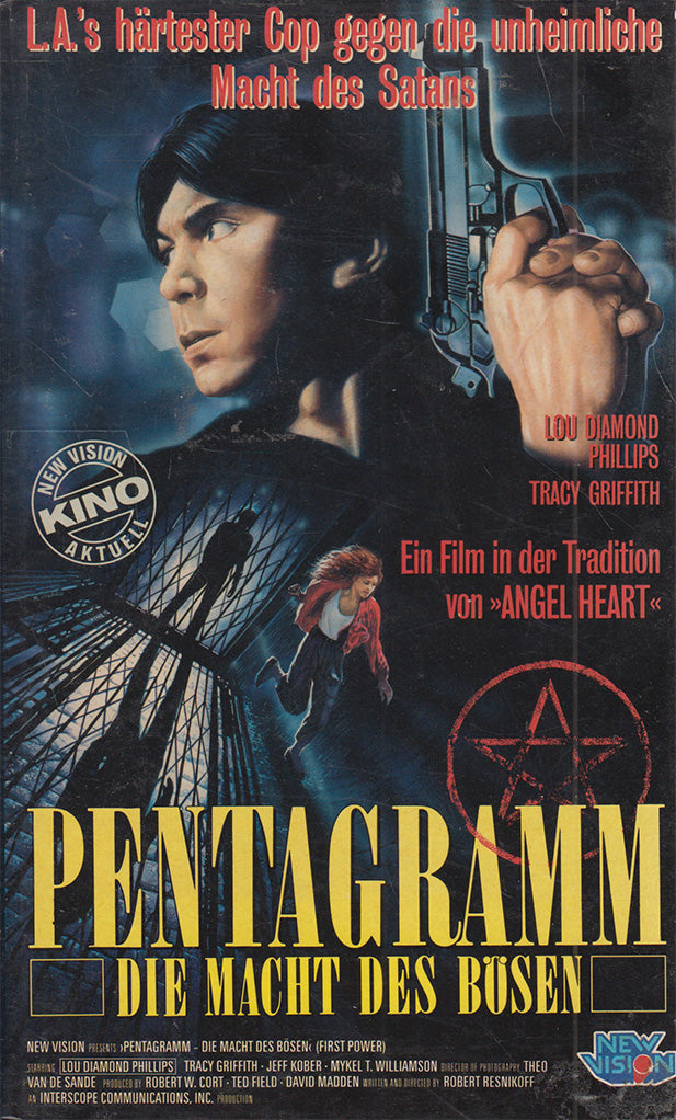 Pentagramm Die Macht des Bösen New Vision VHS Kassette Cover front
