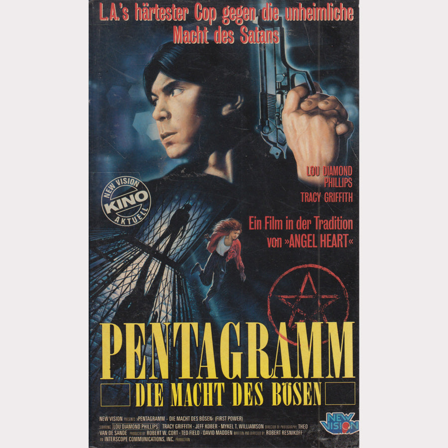 Pentagramm Die Macht des Bösen New Vision VHS Kassette Cover