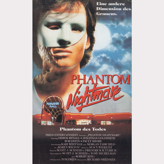 Phantom Nightmare USA Video VHS Kassette Cover