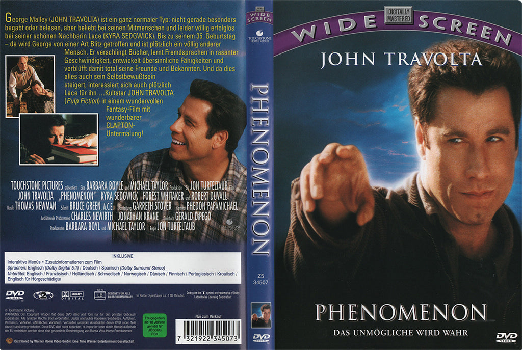 Phénomène - L'impossible devient réalité (DVD - DE)