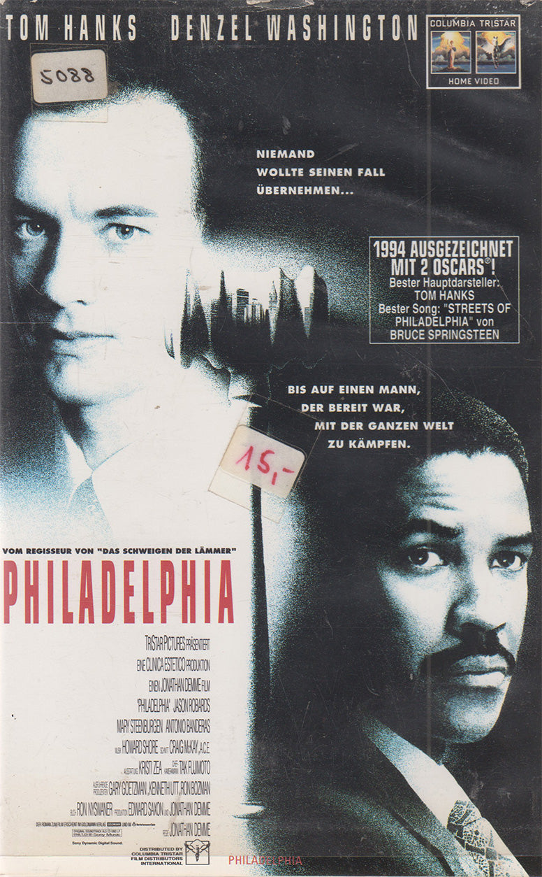 Philadelphia (VHS - 1994 - DE)