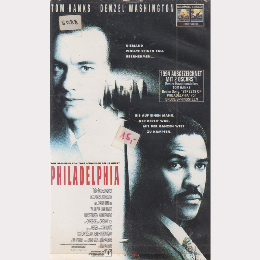 Philadelphia (VHS - 1994 - DE)