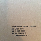 Anton Kubikov - Attic Eccentric EP (Vinyl 12" - 2024 - DE)