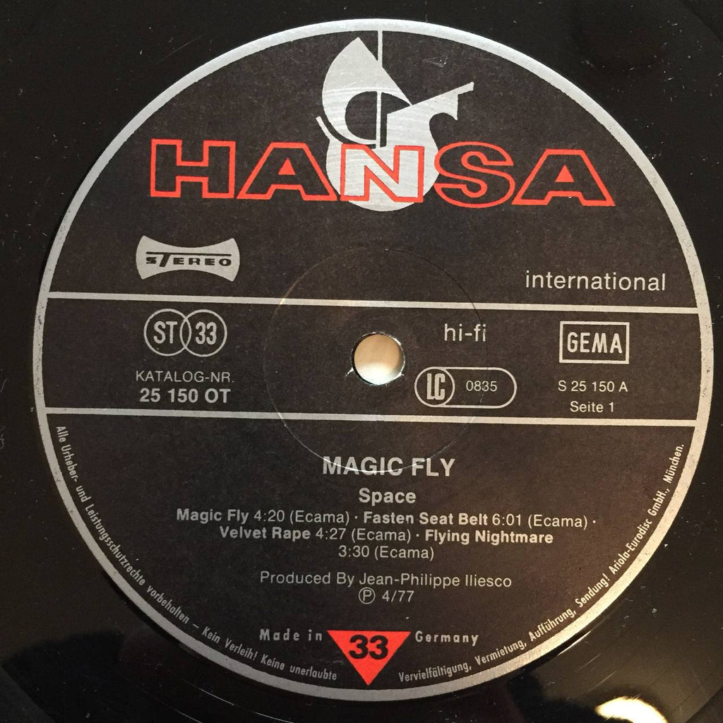 Space - Magic Fly (Vinyl LP - 1977 - DE)