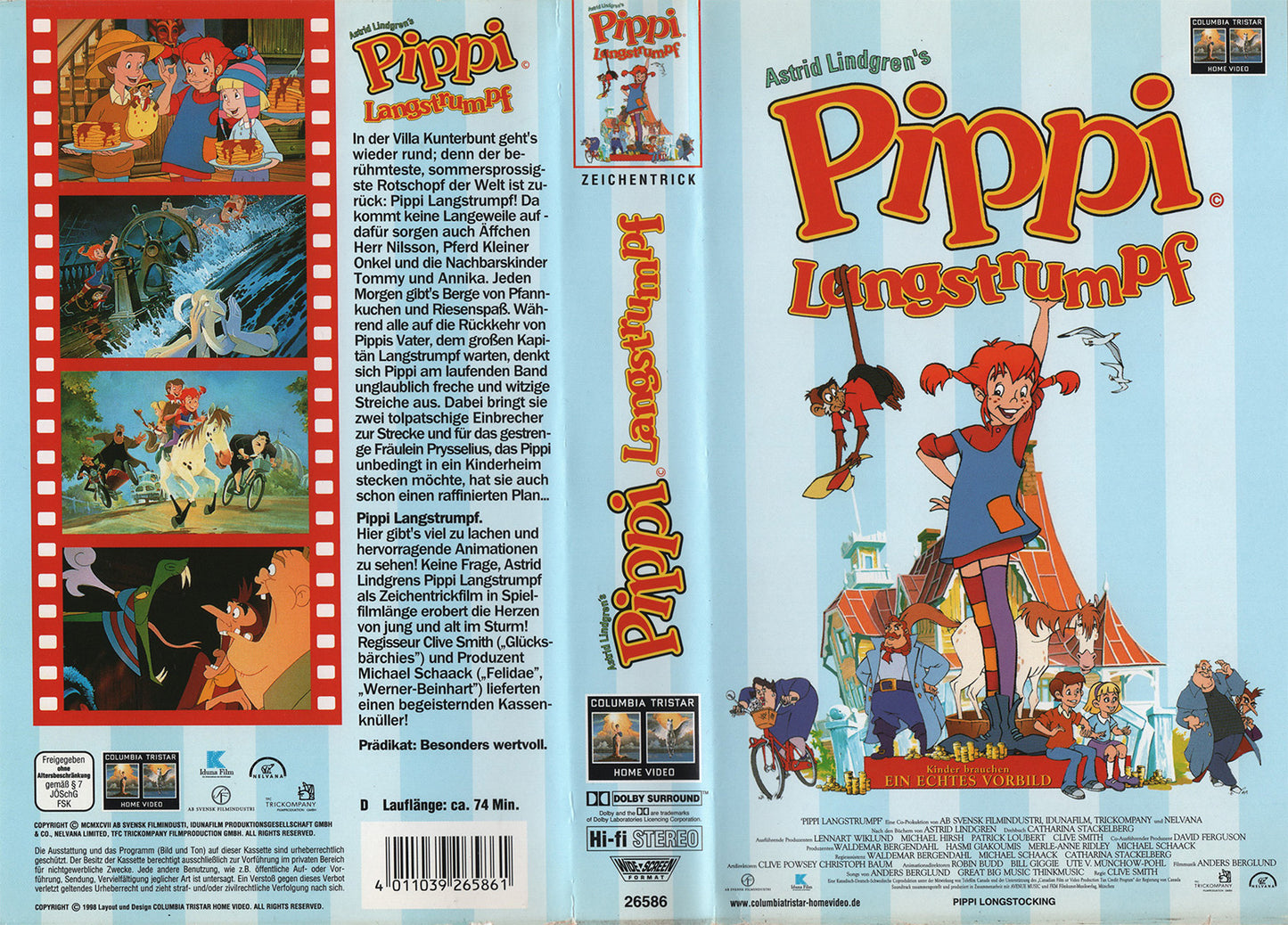 Pippi Langstrumpf (VHS - 1998 - DE)