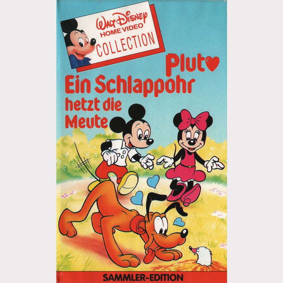 Pluto - Un chien aux oreilles tombantes poursuit la meute (VHS - 1986 - DE)