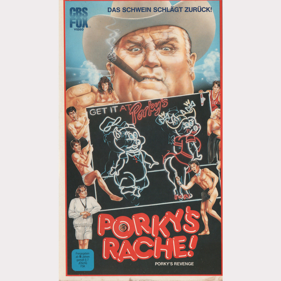 Porky's Rache (VHS - 1986 - DE)