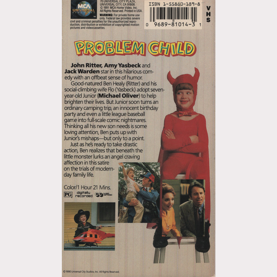 Problem Child (VHS - 1991 - US)
