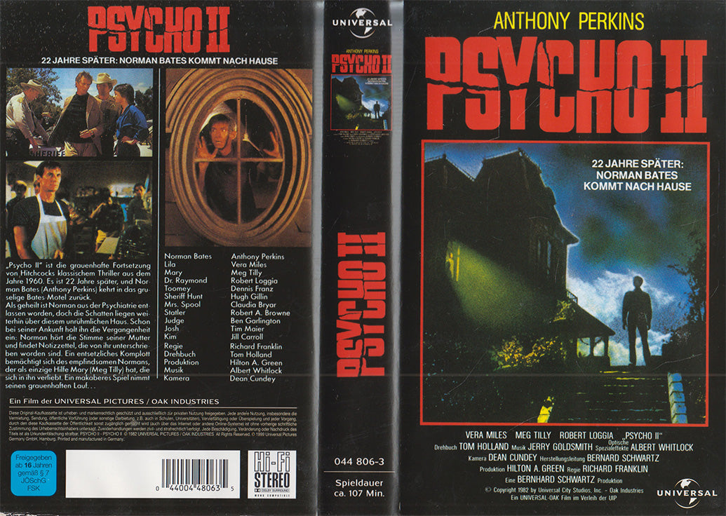 Psycho II (VHS - 1999 - DE)