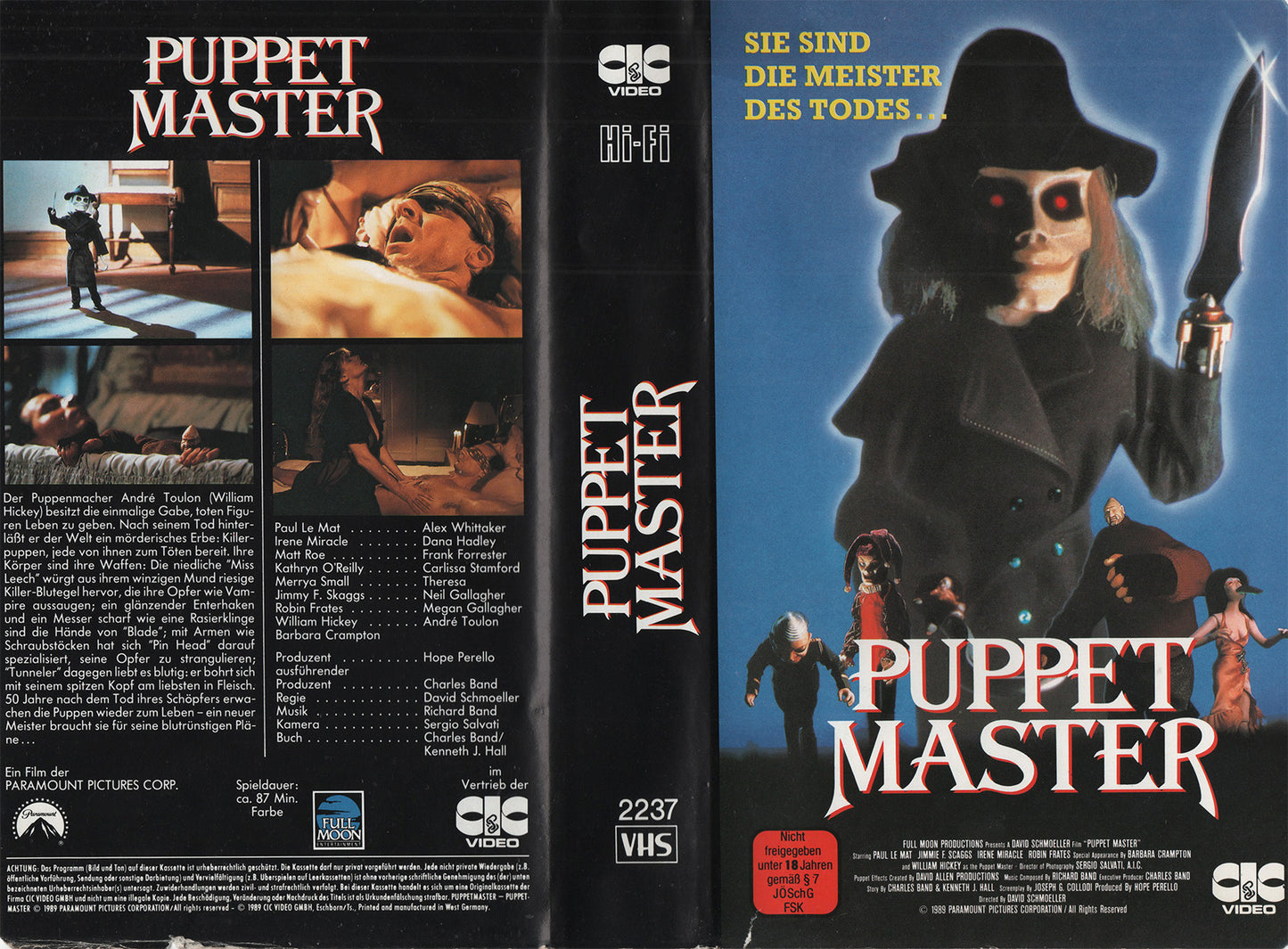 Puppet Master (VHS - 1989 - DE)