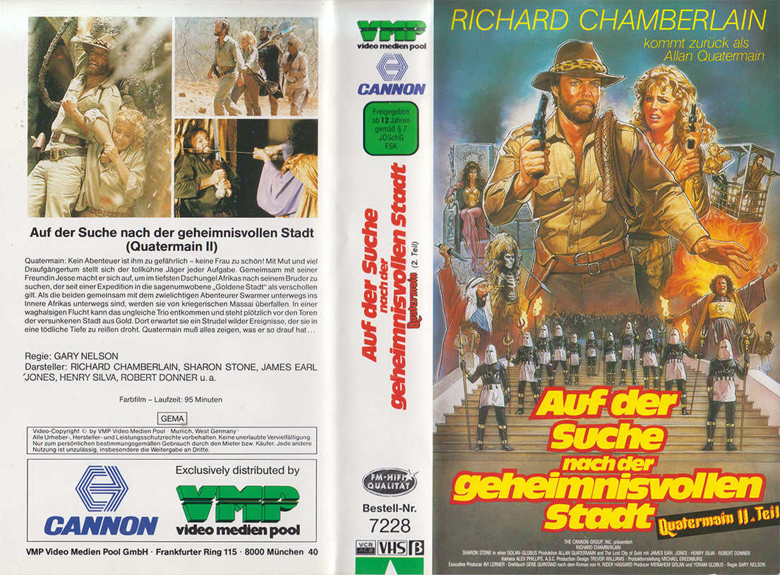 Quatermain 2 - Auf der Suche nach der geheimnisvollen Stadt (VHS - DE)
