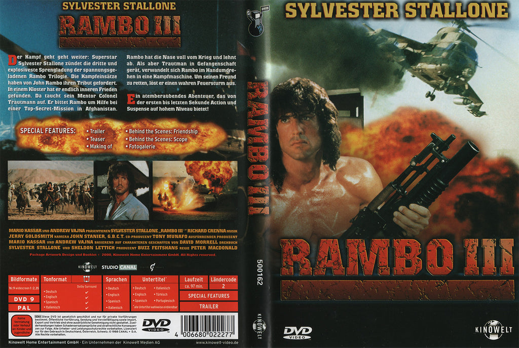 Rambo [Special Edition - Teil I-III] (3xDVD - 2000 - DE)