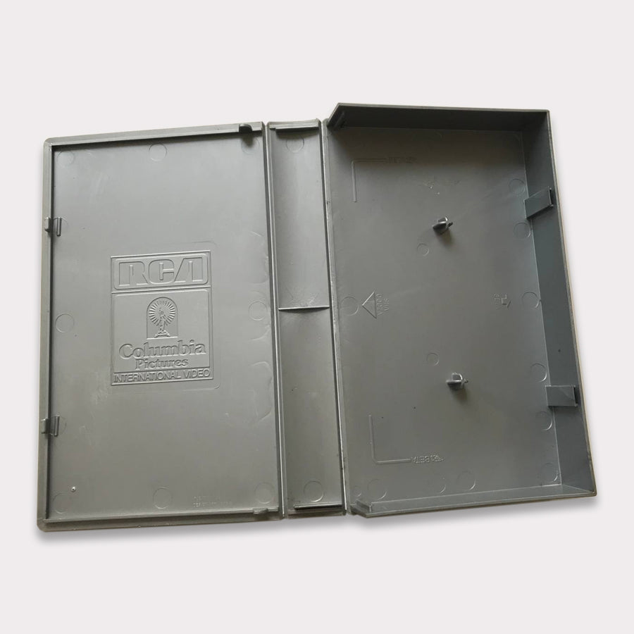 RCA/Columbia, kleiner Einleger, silber [VHS, V2000, BETA Leerhülle]