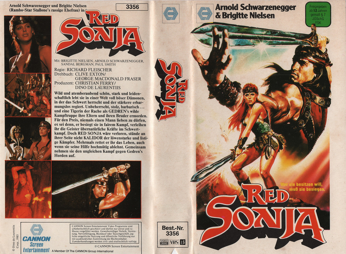 Red Sonja (VHS - DE)