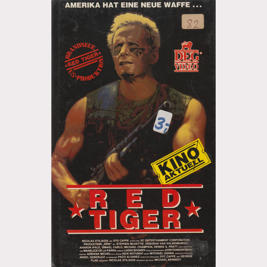 Red Tiger (VHS - DE)