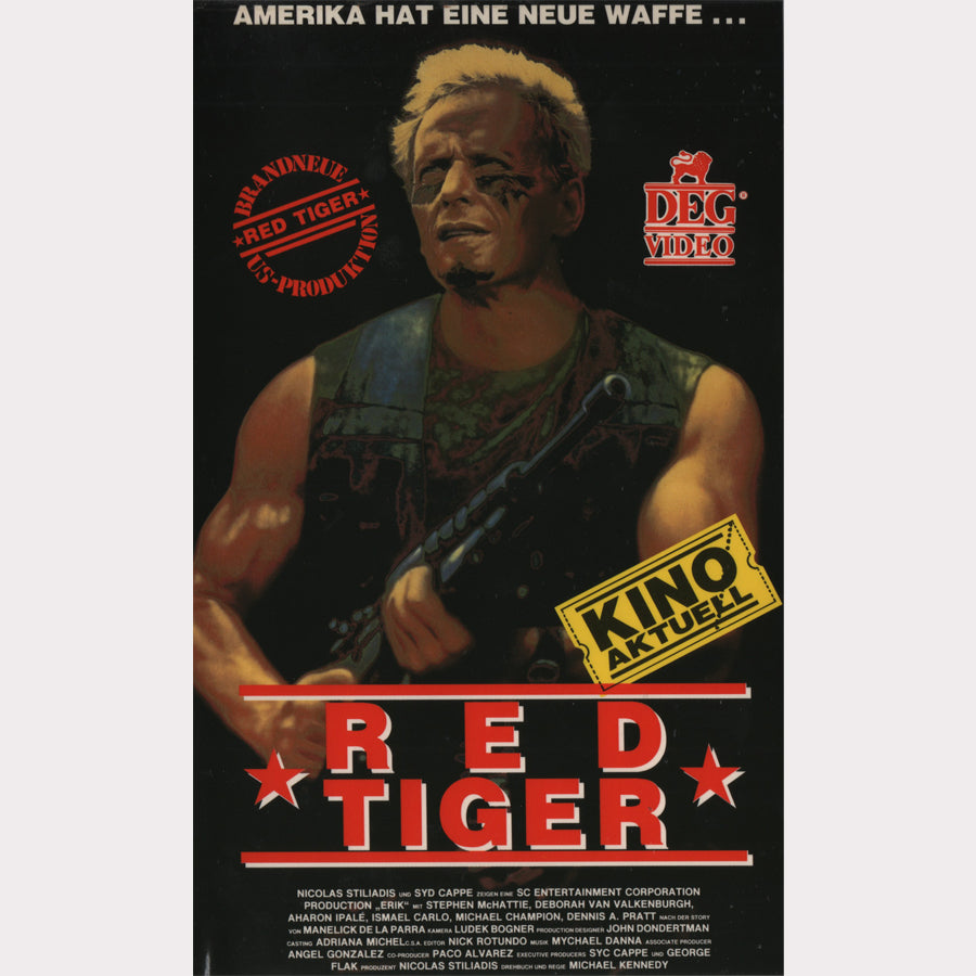 Red Tiger (VHS - DE)