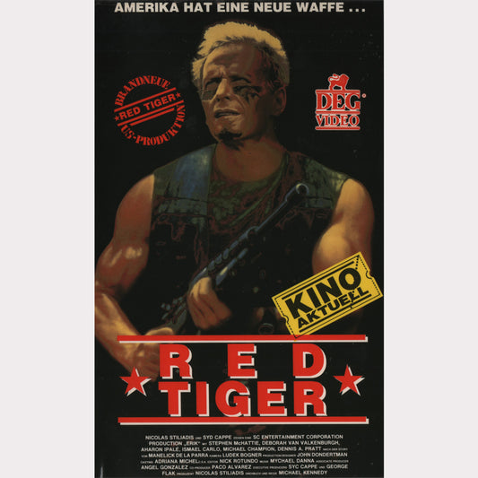 Red Tiger (VHS - DE)
