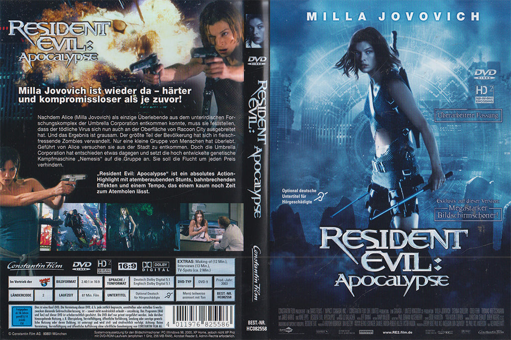Resident Evil : Apocalypse (DVD - DE)