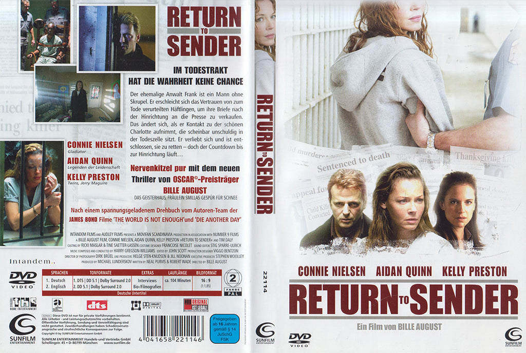 Retour à l'expéditeur (DVD - DE)