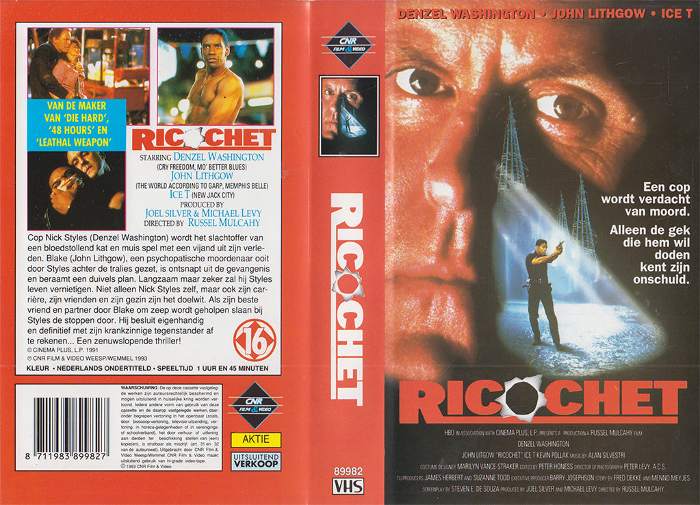 Ricochet (VHS - 1993 - NL)