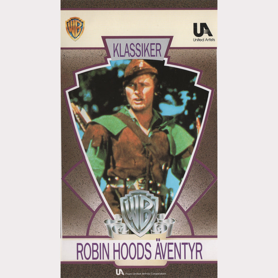 Robin Hoods Äventyr (VHS - 1990 - SE)