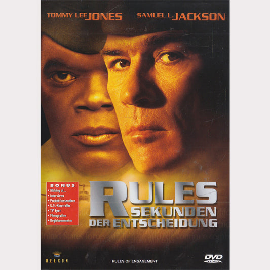 Rules - Sekunden der Entscheidung (DVD - 2001 - DE)