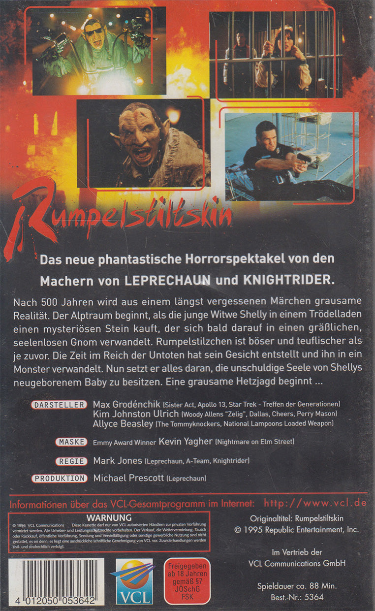 Rumpelstiltskin (VHS - 1996 - DE)