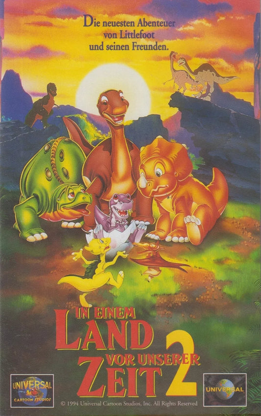The Land Before Time 2 (VHS - 1995 - DE)