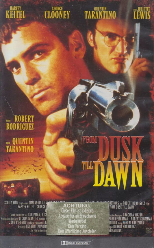 From Dusk Till Dawn (VHS - 1996 - DE)