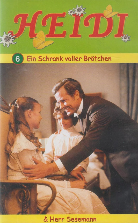 Heidi 6: A Cupboard Full of Bread &amp; Mr. Sesemann (VHS - 2001 - DE)