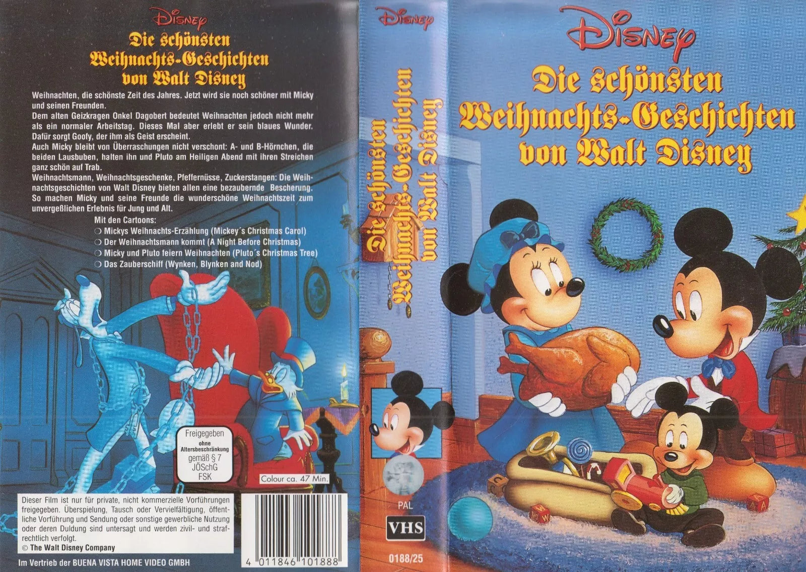 The most beautiful Christmas stories from Walt Disney [VHS insert (without cassette/case)]