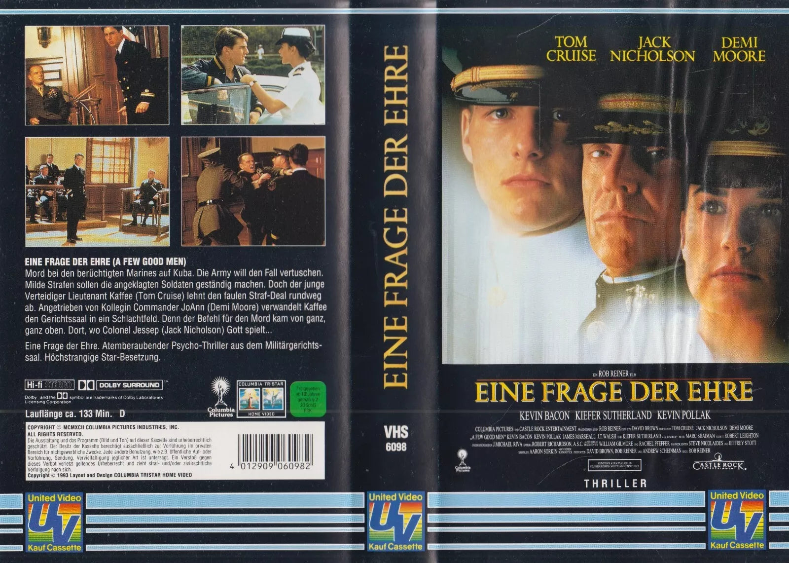 A Question of Honor [VHS insert (without cassette/case)]