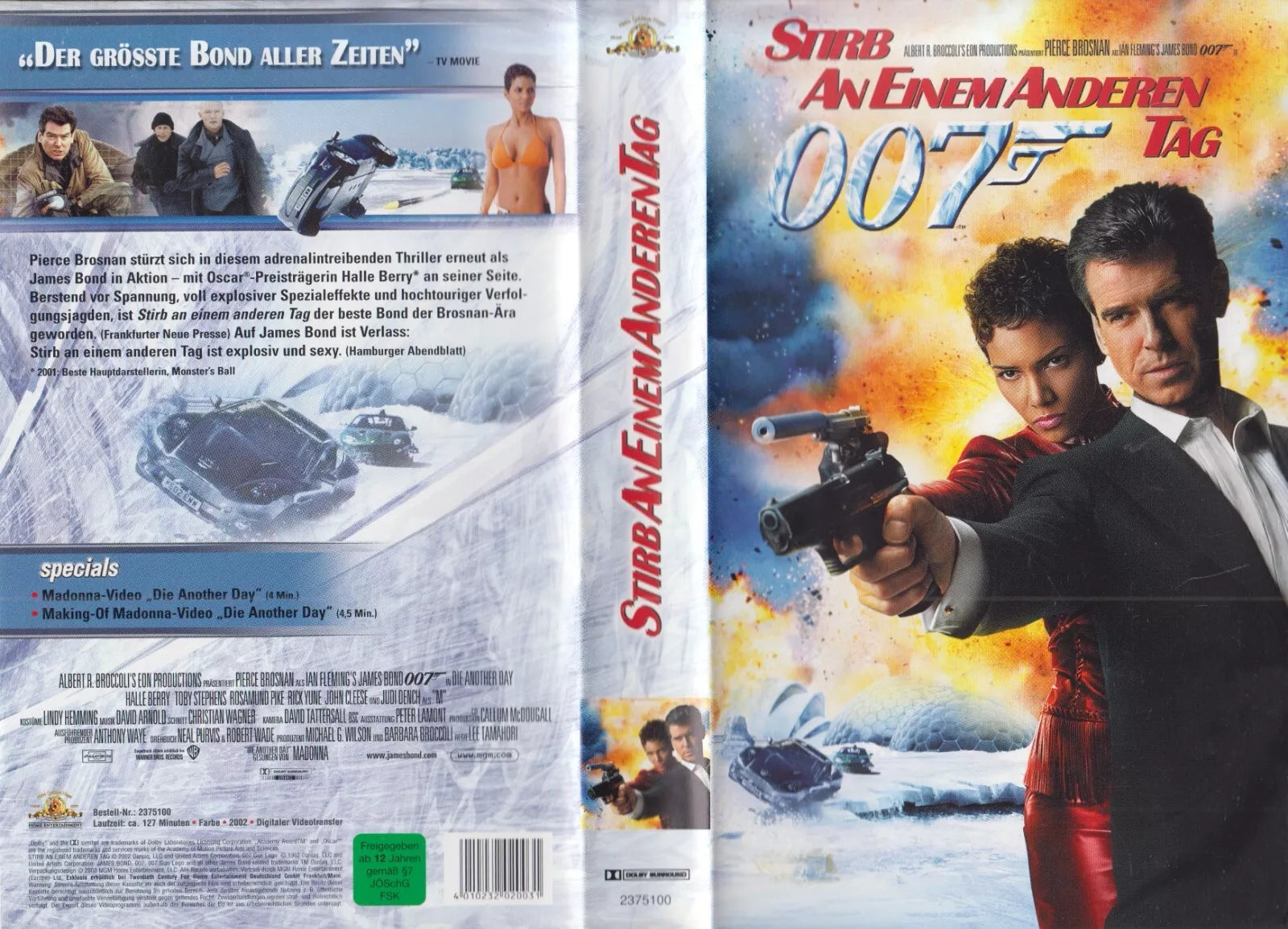 James Bond 007 - Die Another Day [VHS insert (without cassette/case)]